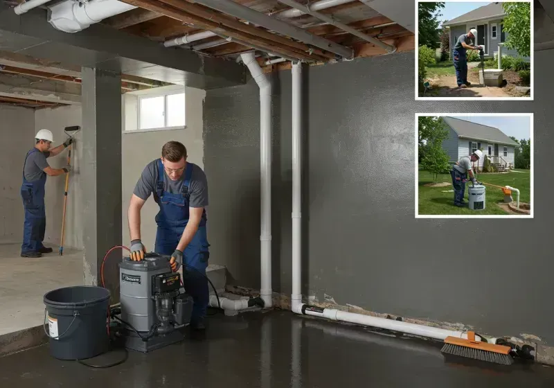 Basement Waterproofing and Flood Prevention process in Henry County, IN